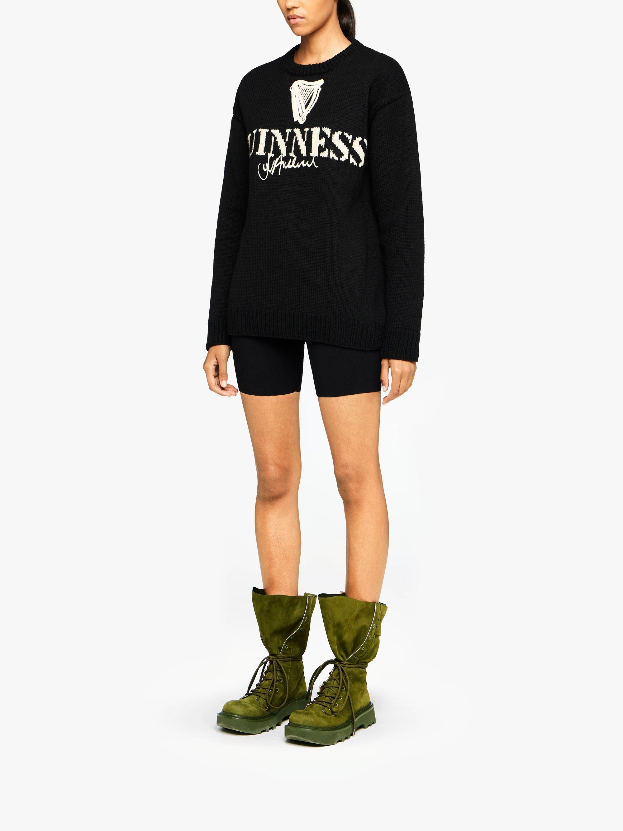 Pull Avec Logo Guinness - Black
