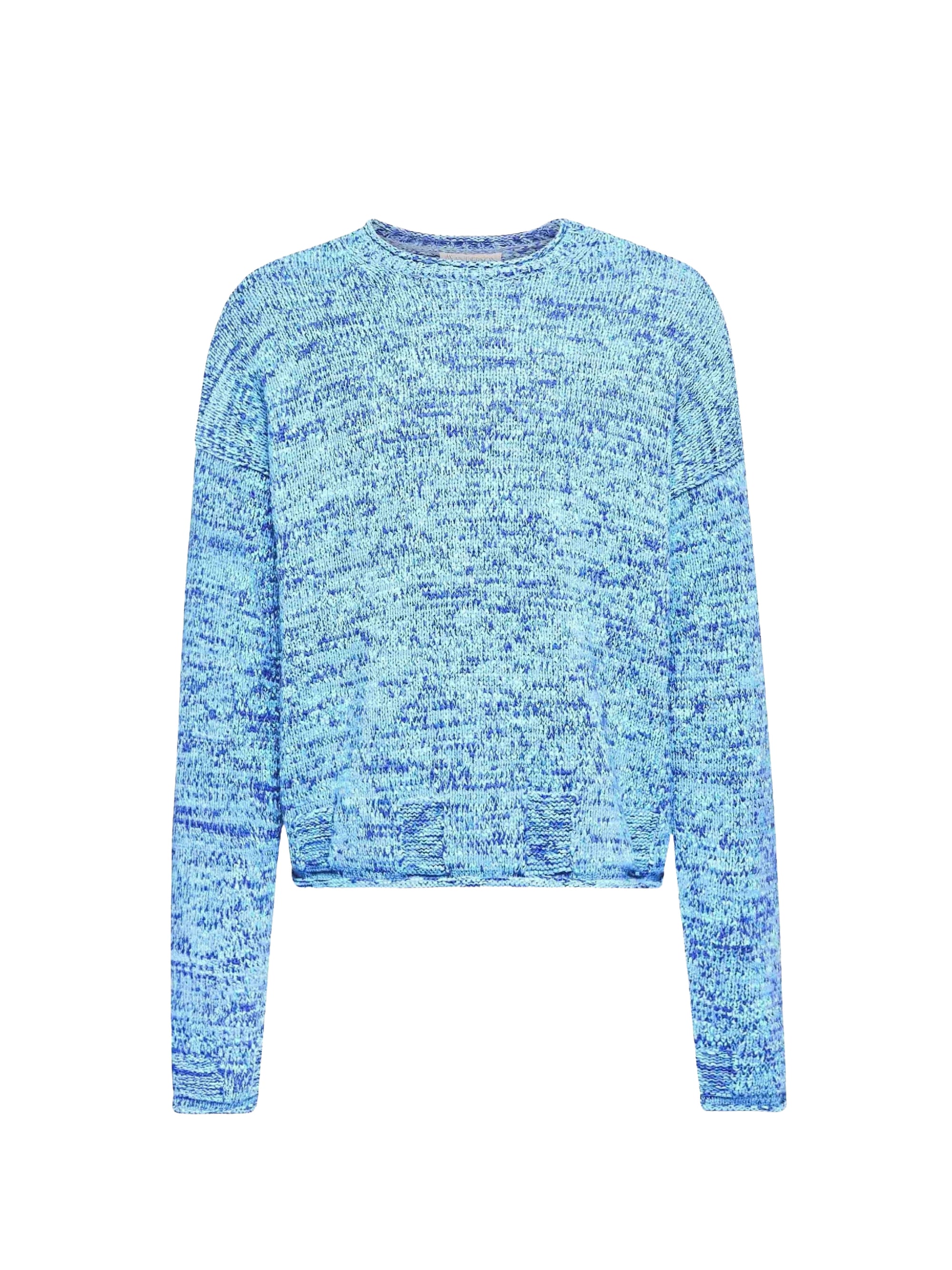 Crew-neck jumper - Aqua