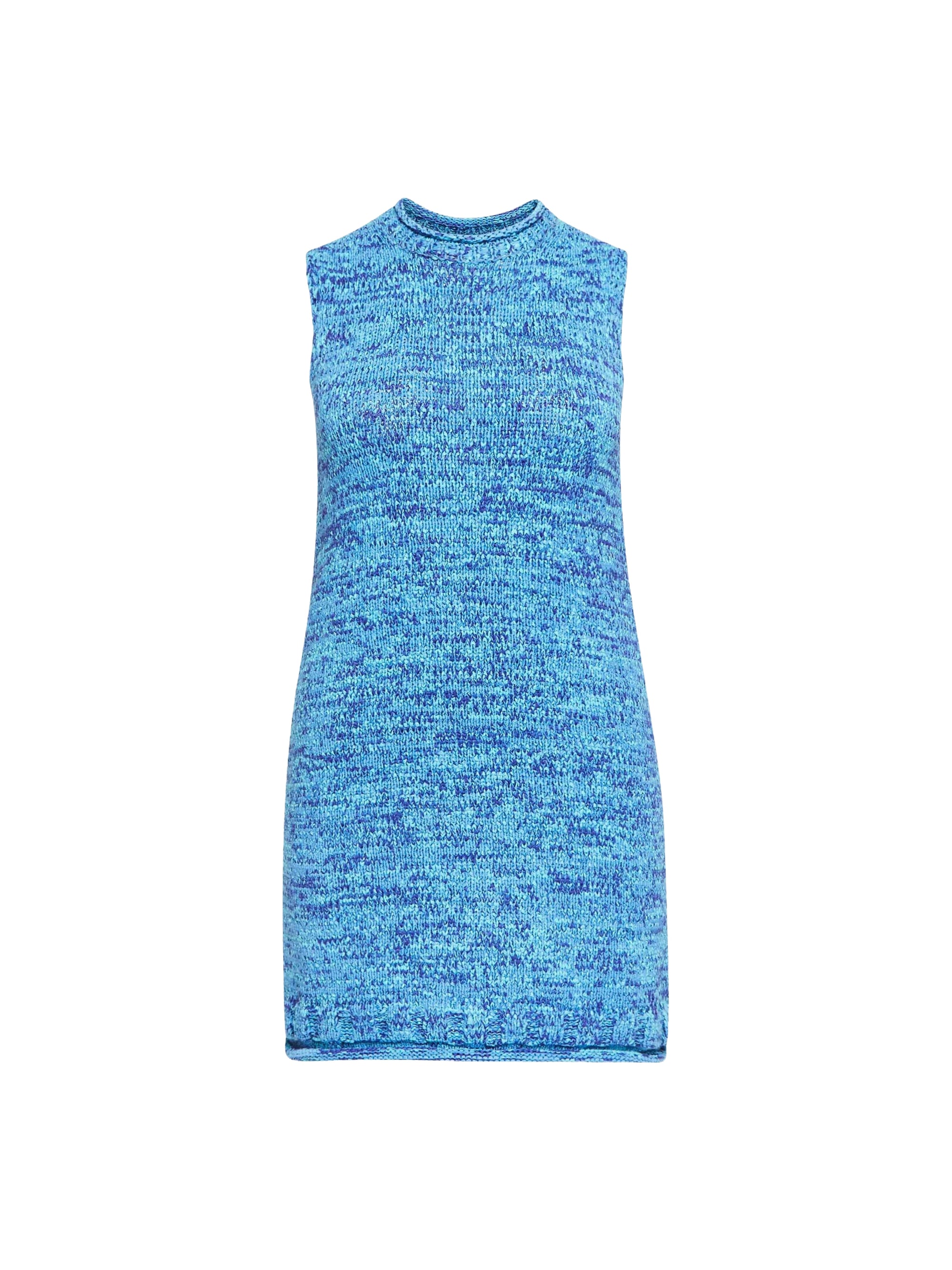 Robe Courte À Effet Dégradé - Aqua