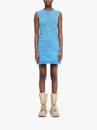 Robe Courte À Effet Dégradé - Aqua