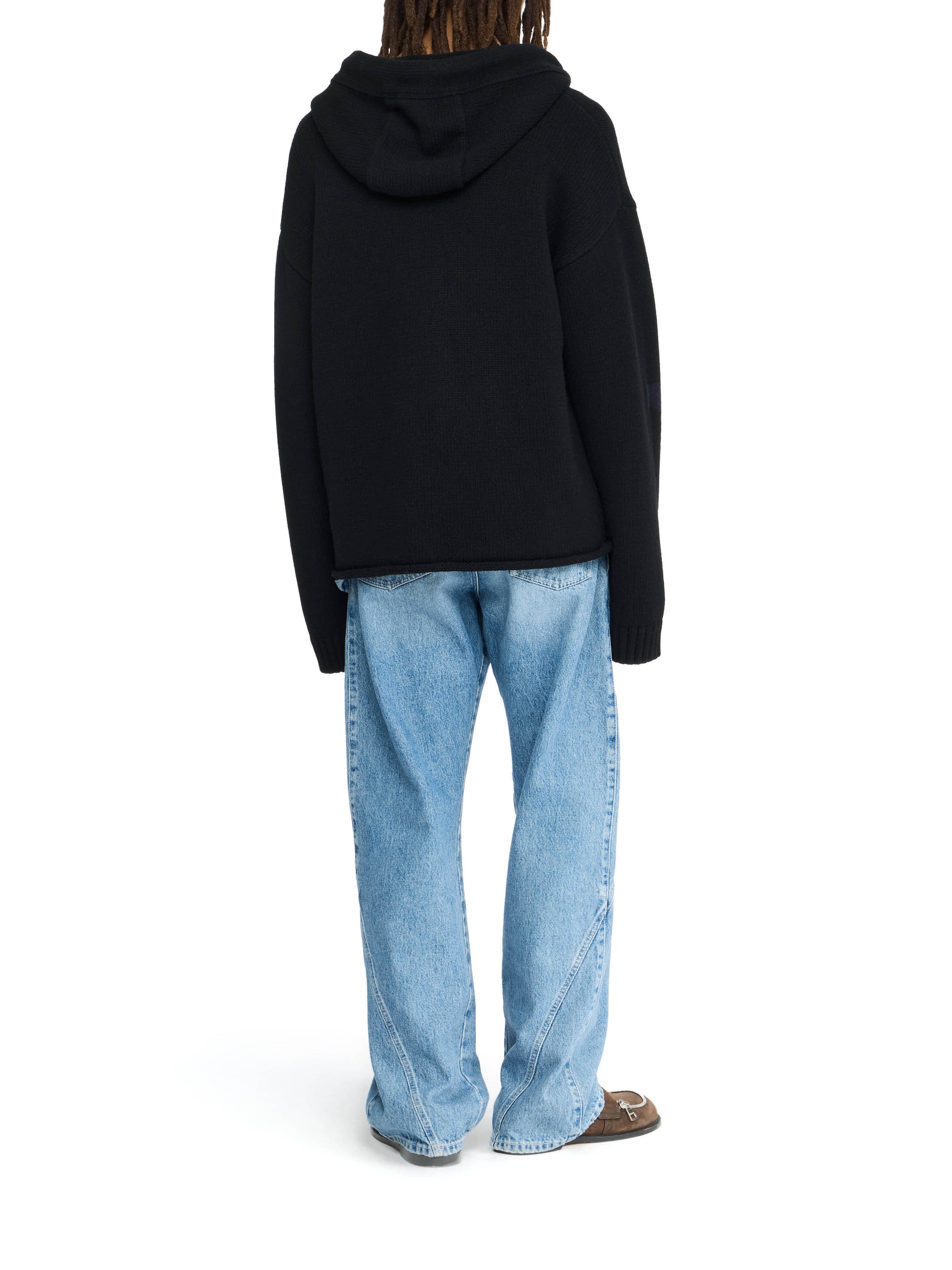 Sweat À Capuche Zip Up Anchor - Black/Navy