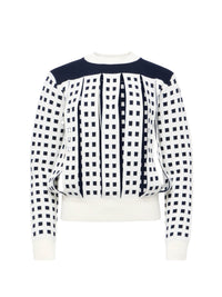 Wool slit jumper - Off White