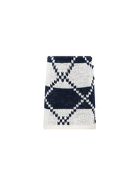 Jupe Mini Fairisle - Off White/Navy