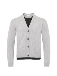 Cardigan en laine - Charcoal Melange