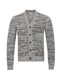 Cardigan Mélangé - Steel