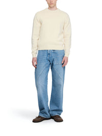 Pull ample en laine - Ecru
