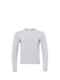 Pull À Détails En Jersey - Light Grey Melange