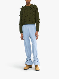 Pull Court À Boucles - Khaki