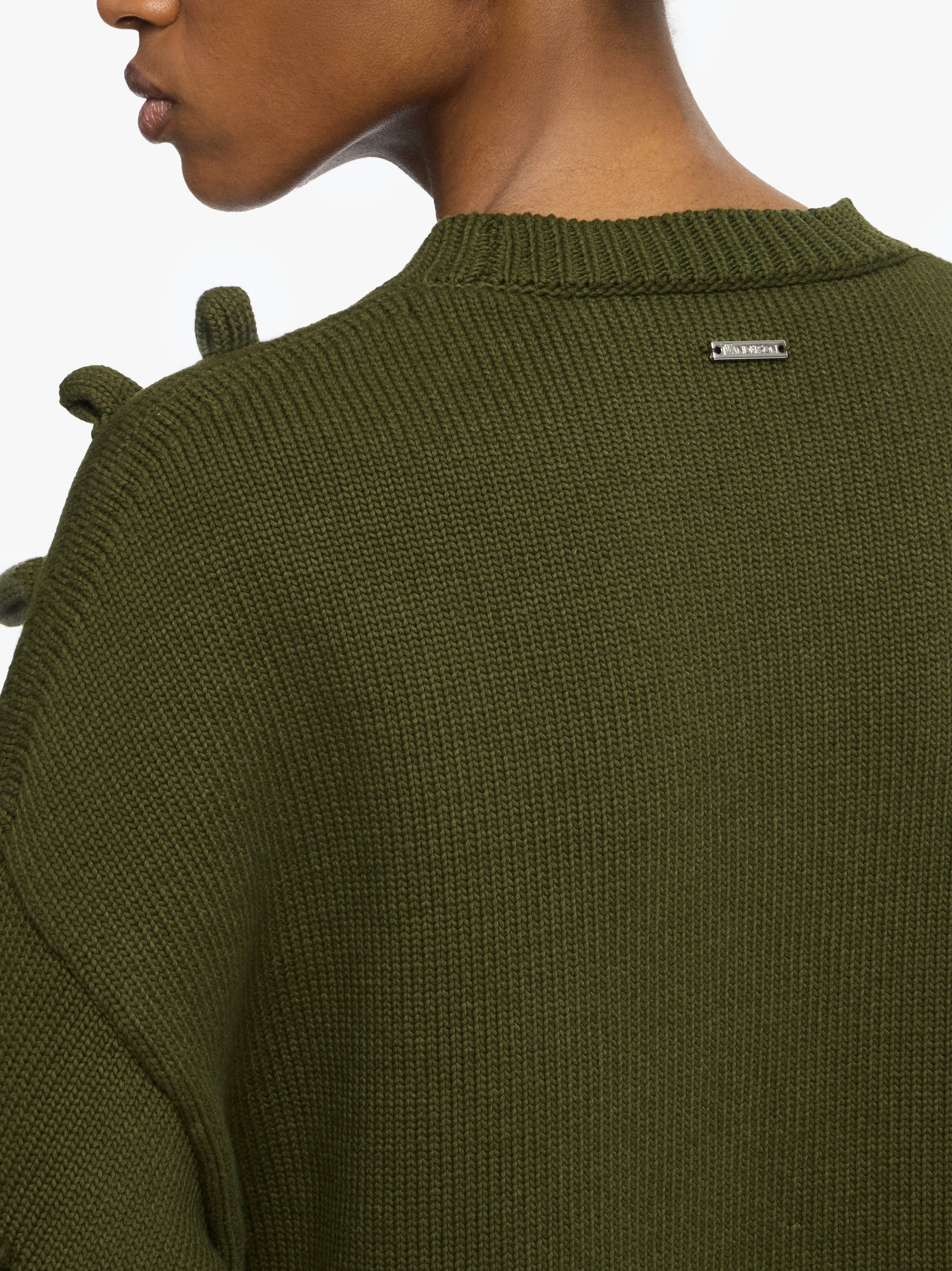 Pull Court À Boucles - Khaki