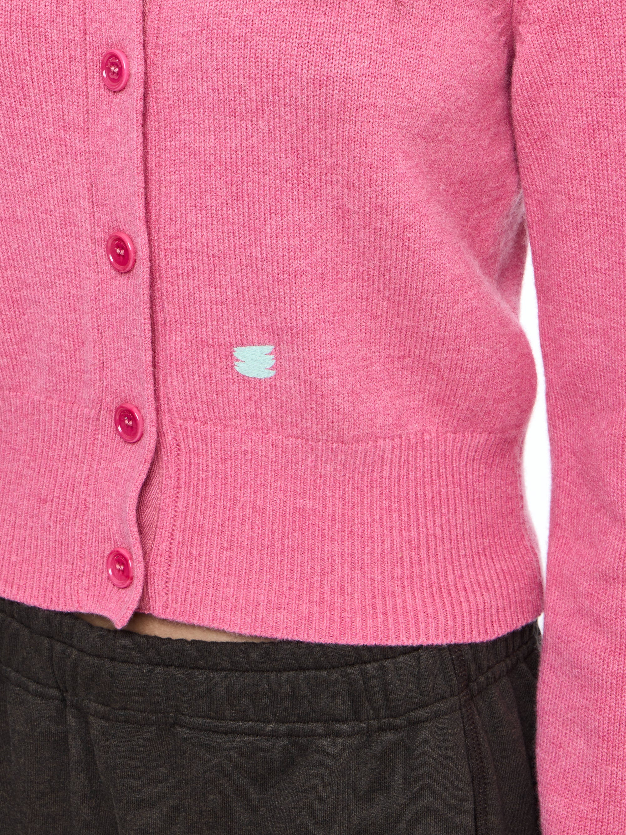 Cardigan À Broderies Contrastées - Camellia