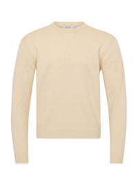 Pull À Détails En Jersey - Ecru