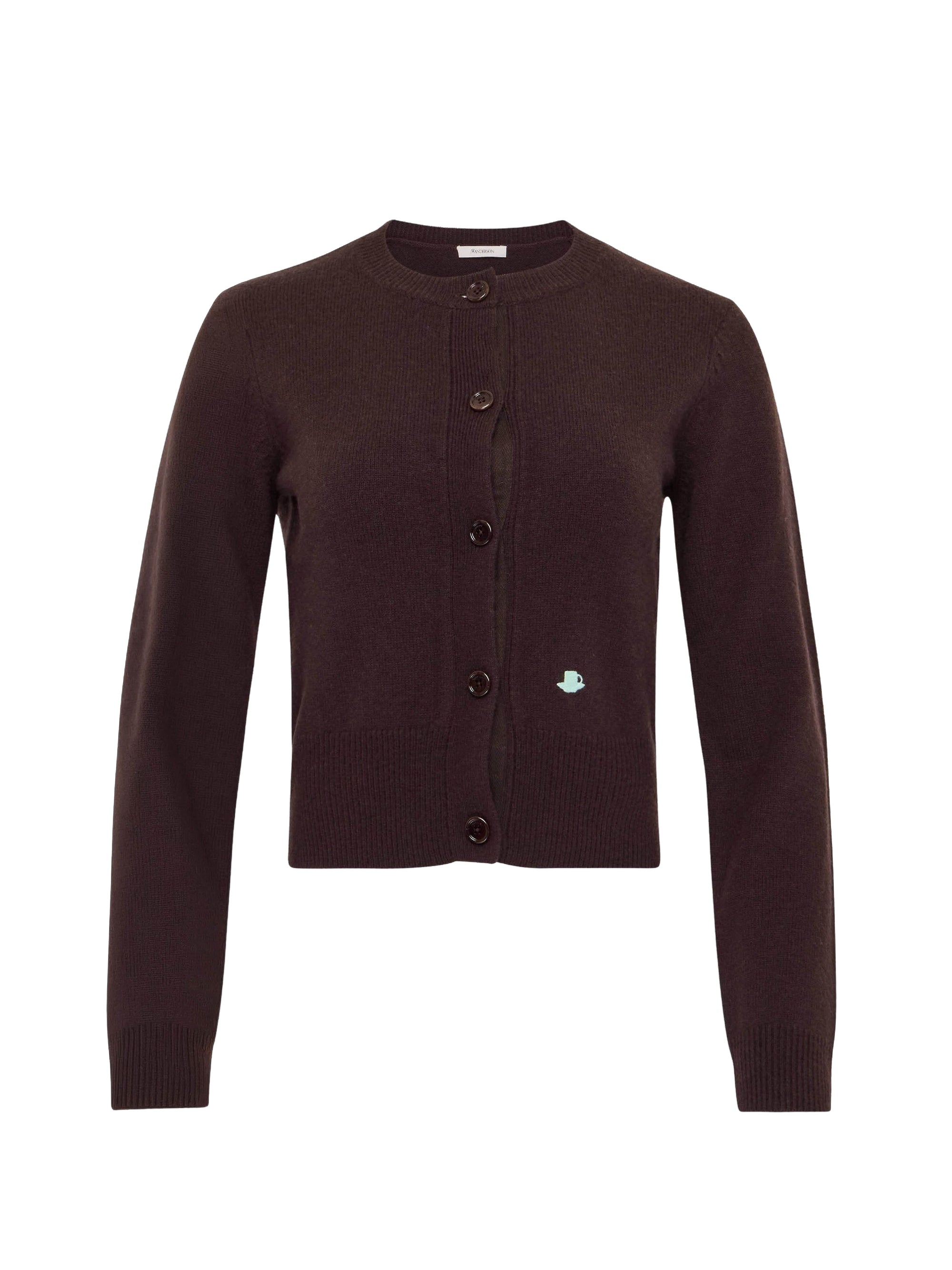 Cardigan en laine - Chocolate Brown
