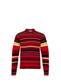 Pull À Rayures Multicolores - Red/ Multi