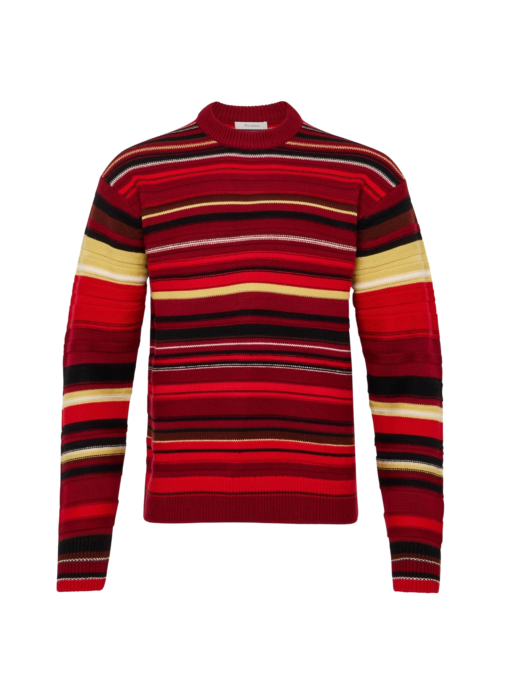 Pull à rayures en laine - Red & Multi