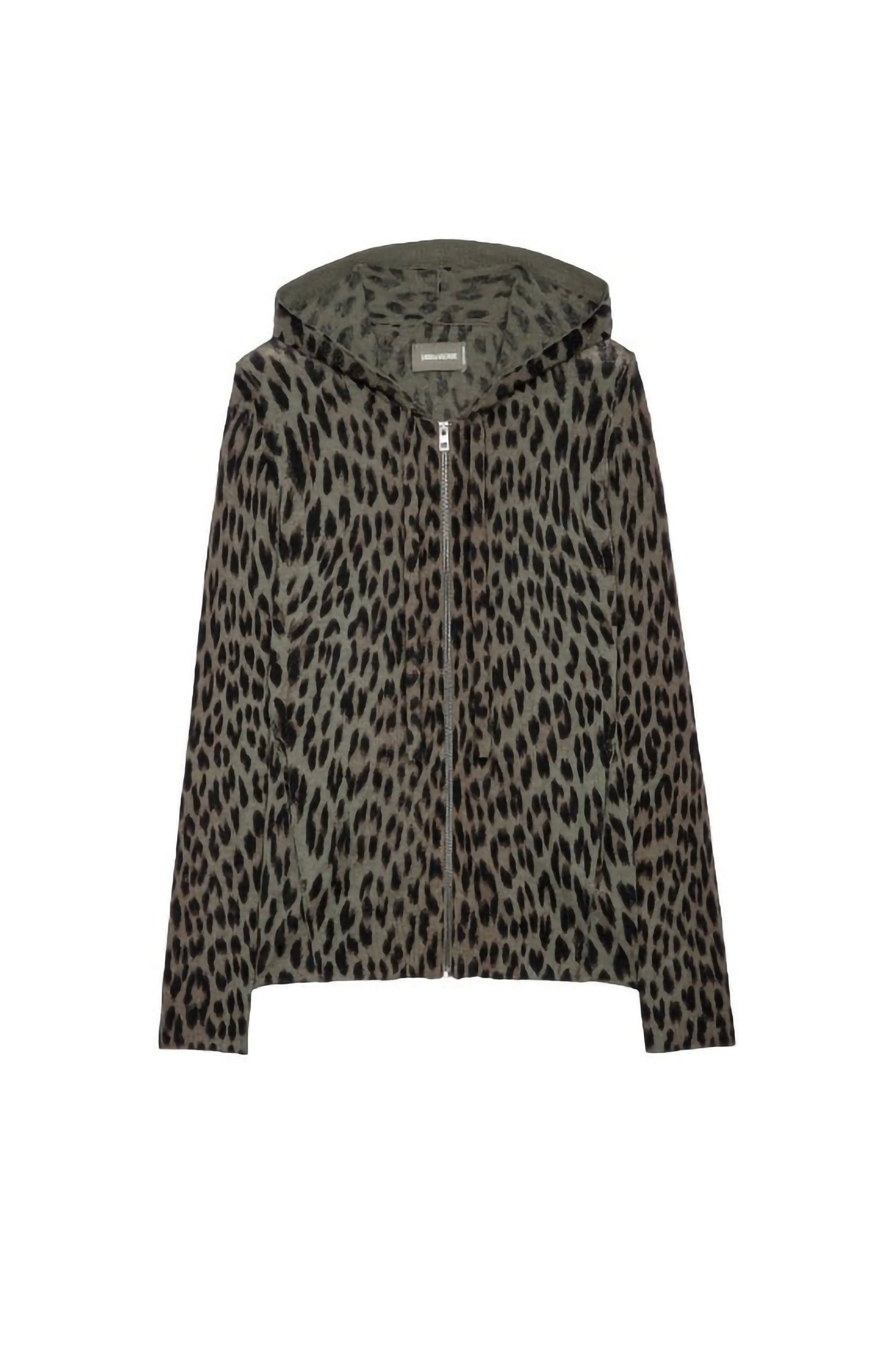 Cardigan Cassy Leo en cachemire - Kaki Clair