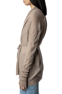Cardigan Hazzel en cachemire - Ficelle