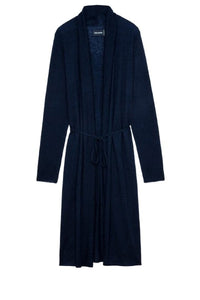 Gilet Rona en cachemire - Encre