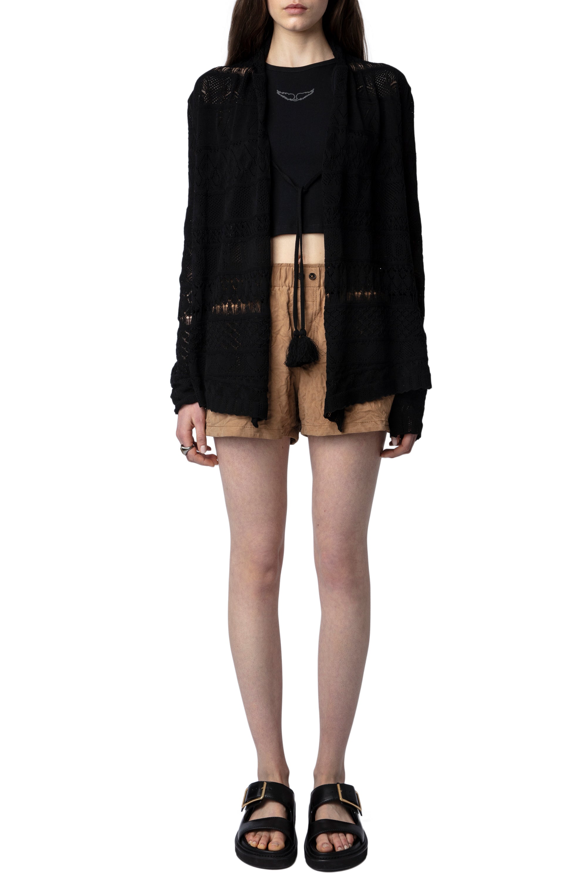 Isao Cardigan - Black