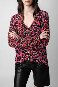 Mirka cashmere cardigan - Rubber