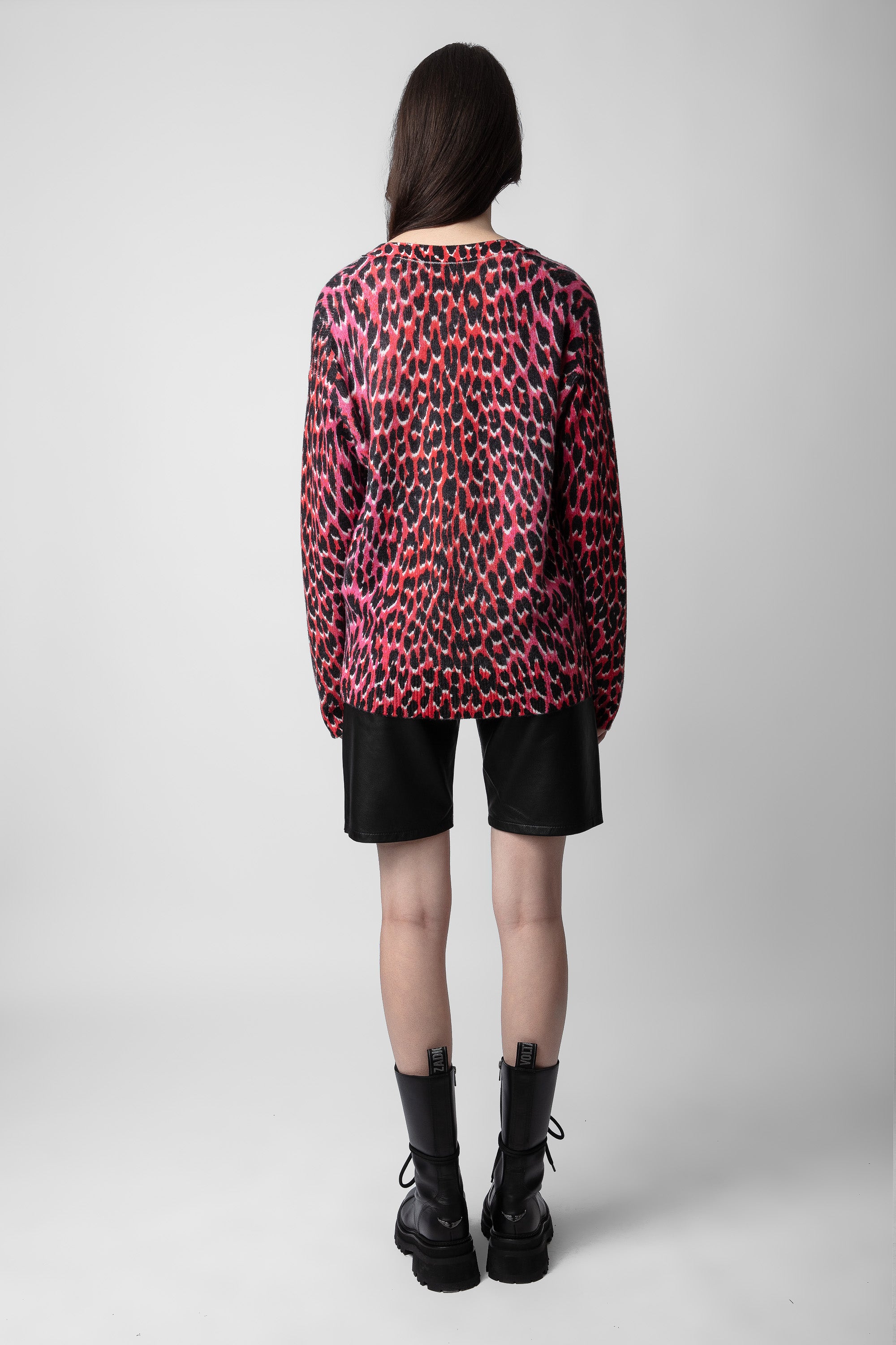 Mirka cashmere cardigan - Rubber