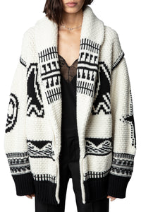 Gilet Ella en laine - Ecru