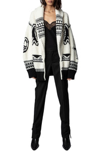 Gilet Ella en laine - Ecru