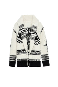 Gilet Ella en laine - Ecru