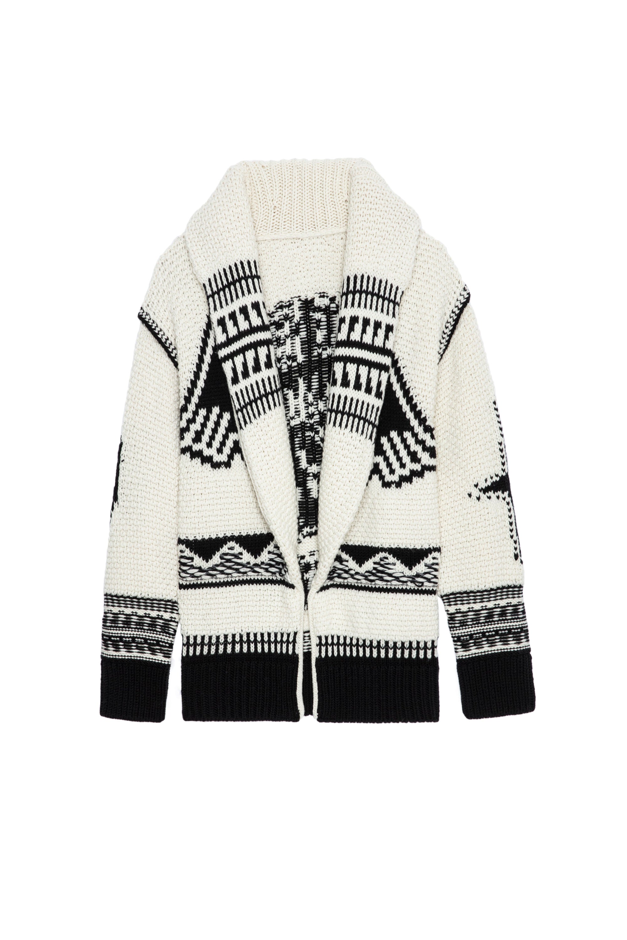 Gilet Ella en laine - Ecru