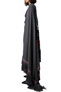 ZHORS LIGNE ANTHRACITE SKELETON WS PLAID