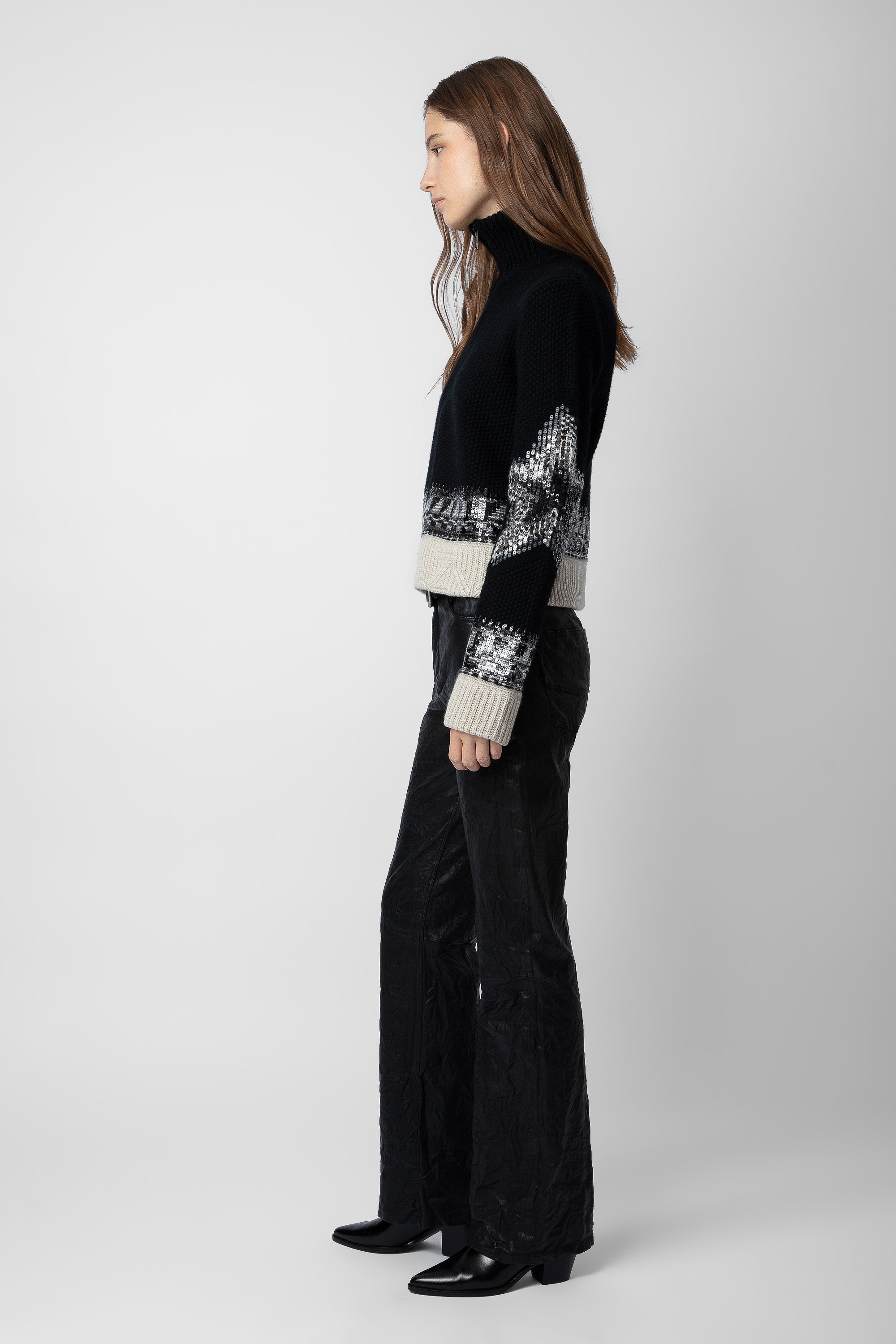 ZHORS LIGNE NOIR CHRISTA WS STARS