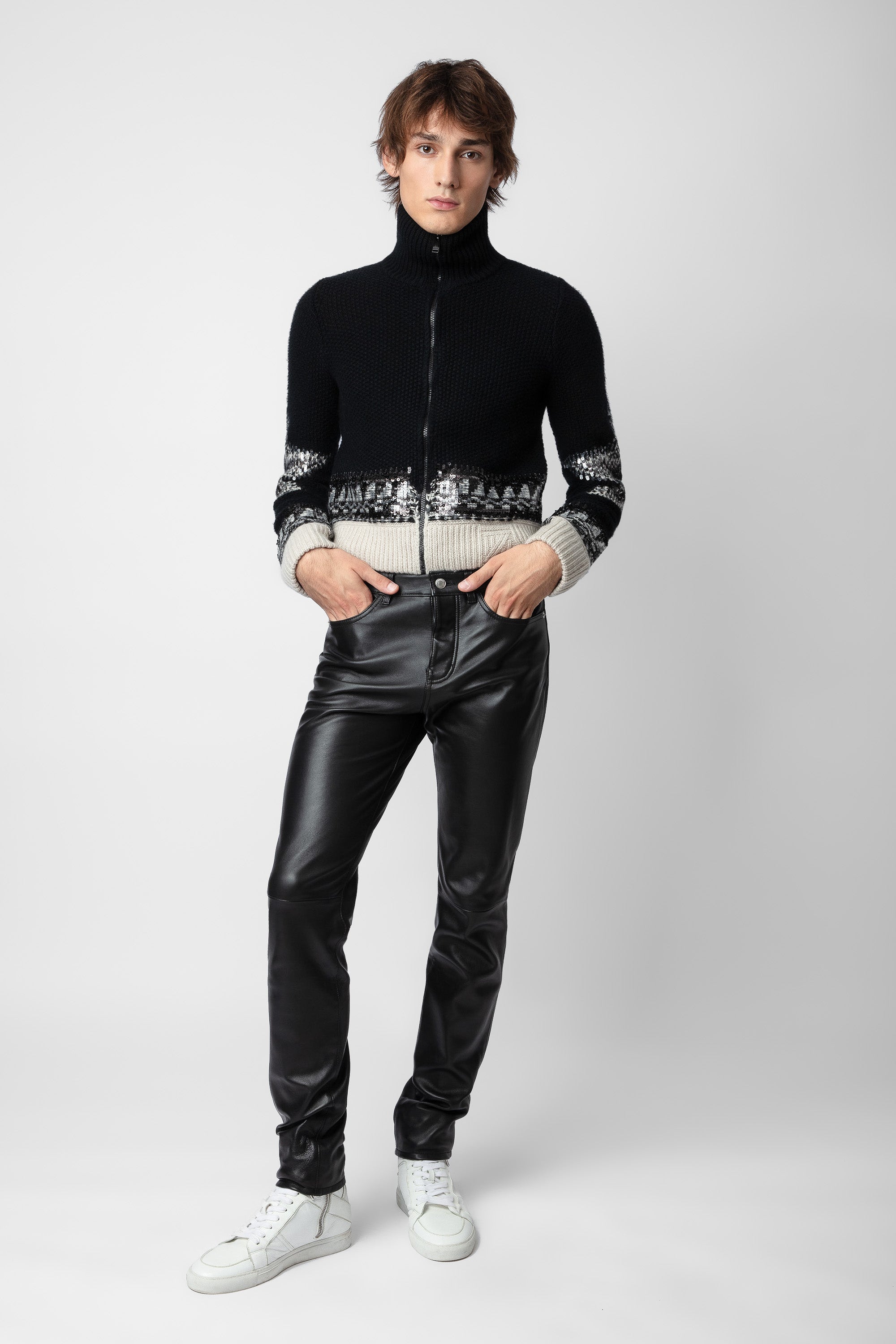 ZHORS LIGNE NOIR CHRISTA WS STARS