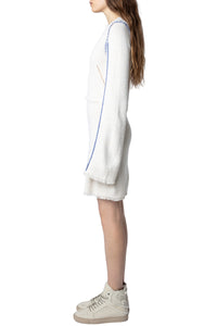 Robe Hiko en soie - Ecru