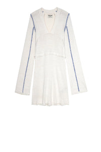 Robe Hiko en soie - Ecru