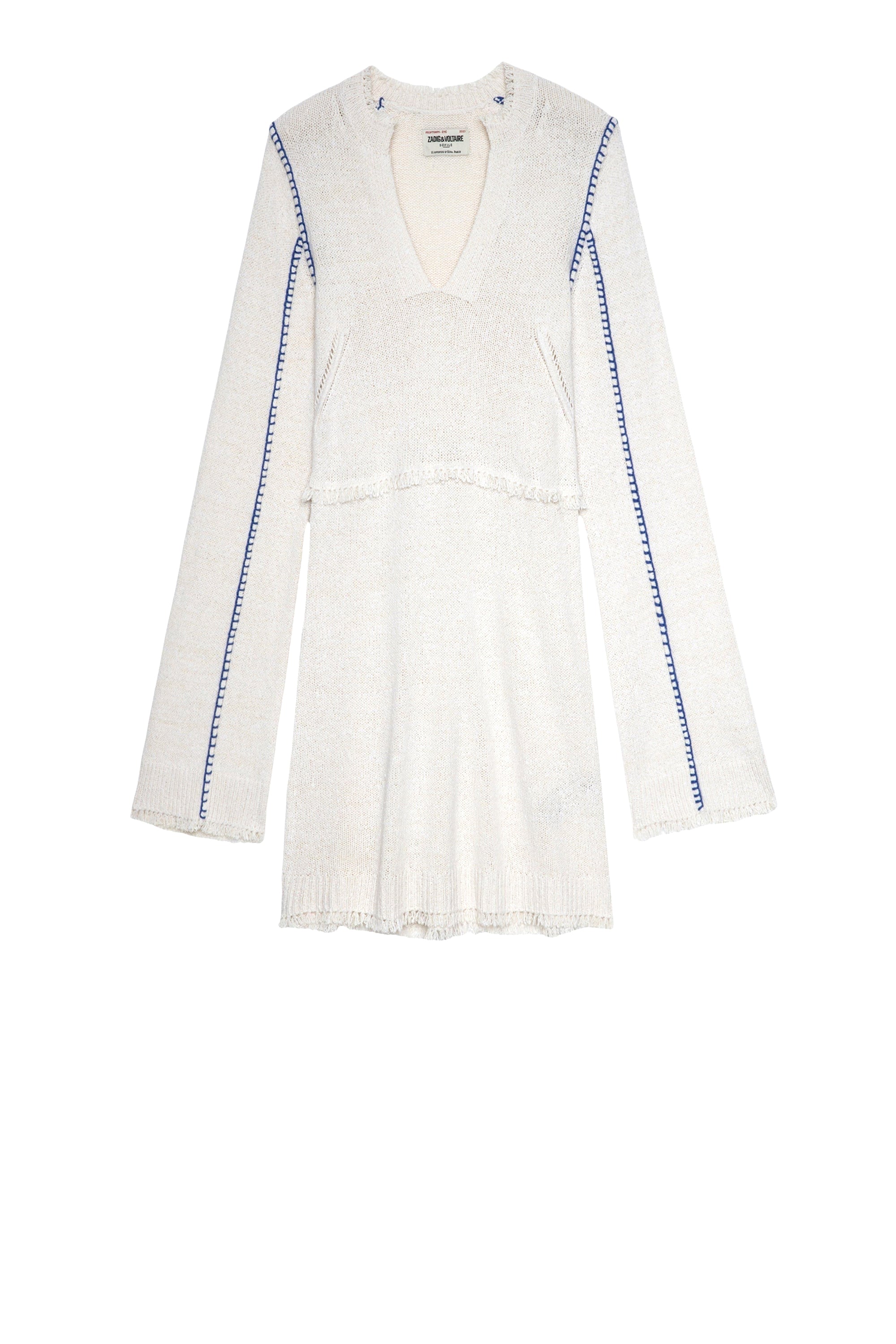 Robe Hiko en soie - Ecru