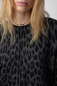 Robe Malia en cachemire - Charcoal