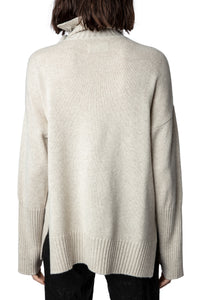 Alma cashmere jumper - Mastic