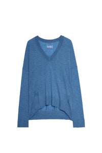Pull Brumy en cachemire - Denim