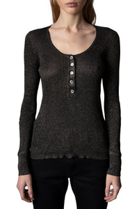 Pull Mila Shiny - Anthracite