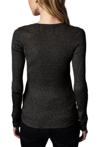 Pull Mila Shiny - Anthracite