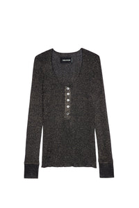 Pull Mila Shiny - Anthracite