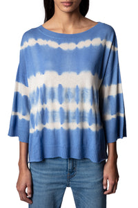 Pull Flint en cachemire - Azur