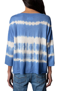 Pull Flint en cachemire - Azur