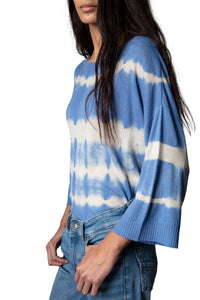 Pull Flint en cachemire - Azur