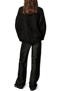 Pull Markus Leo en cachemire - Kaki