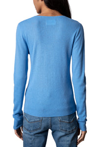 Mila wool jumper - Azur