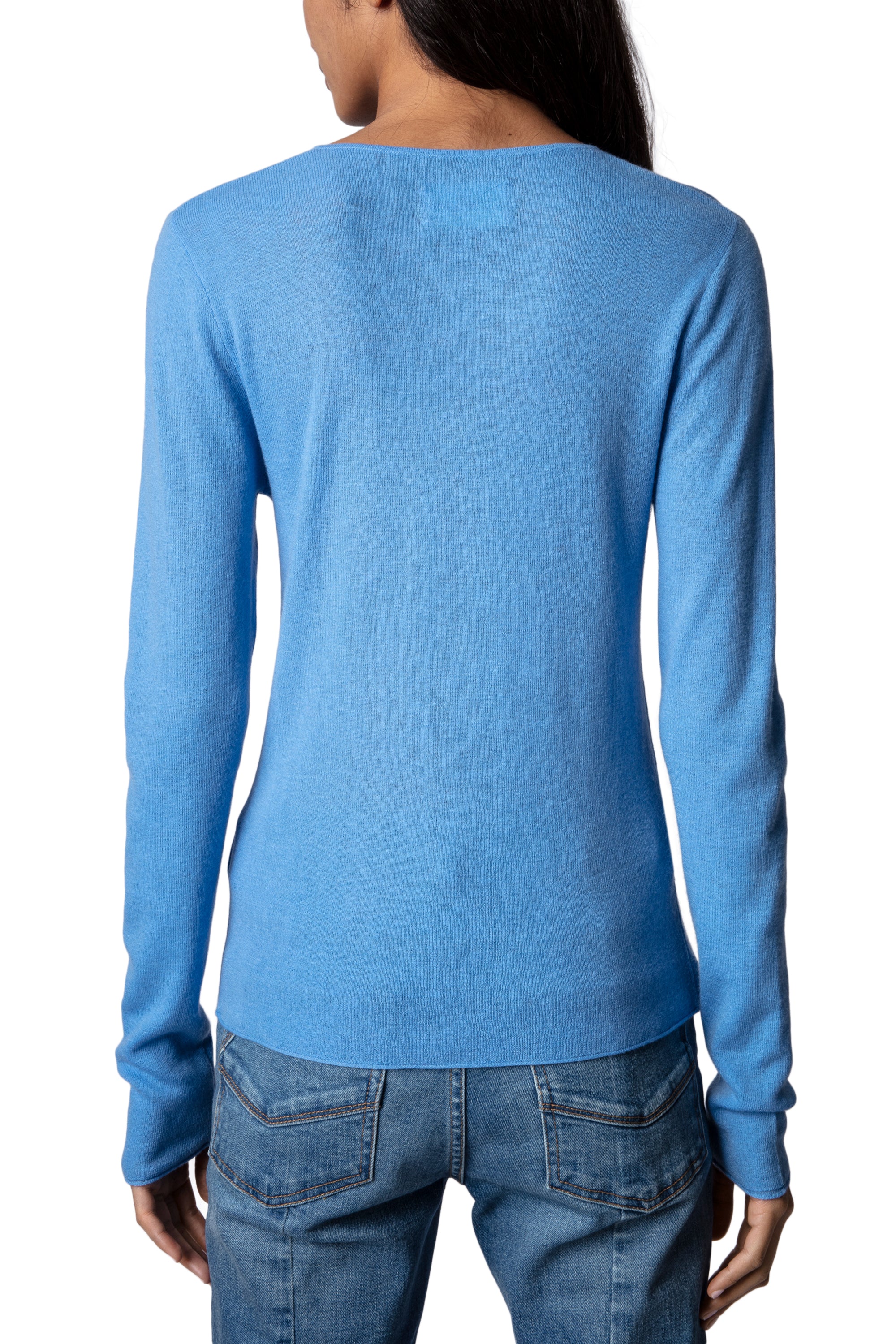 Mila wool jumper - Azur