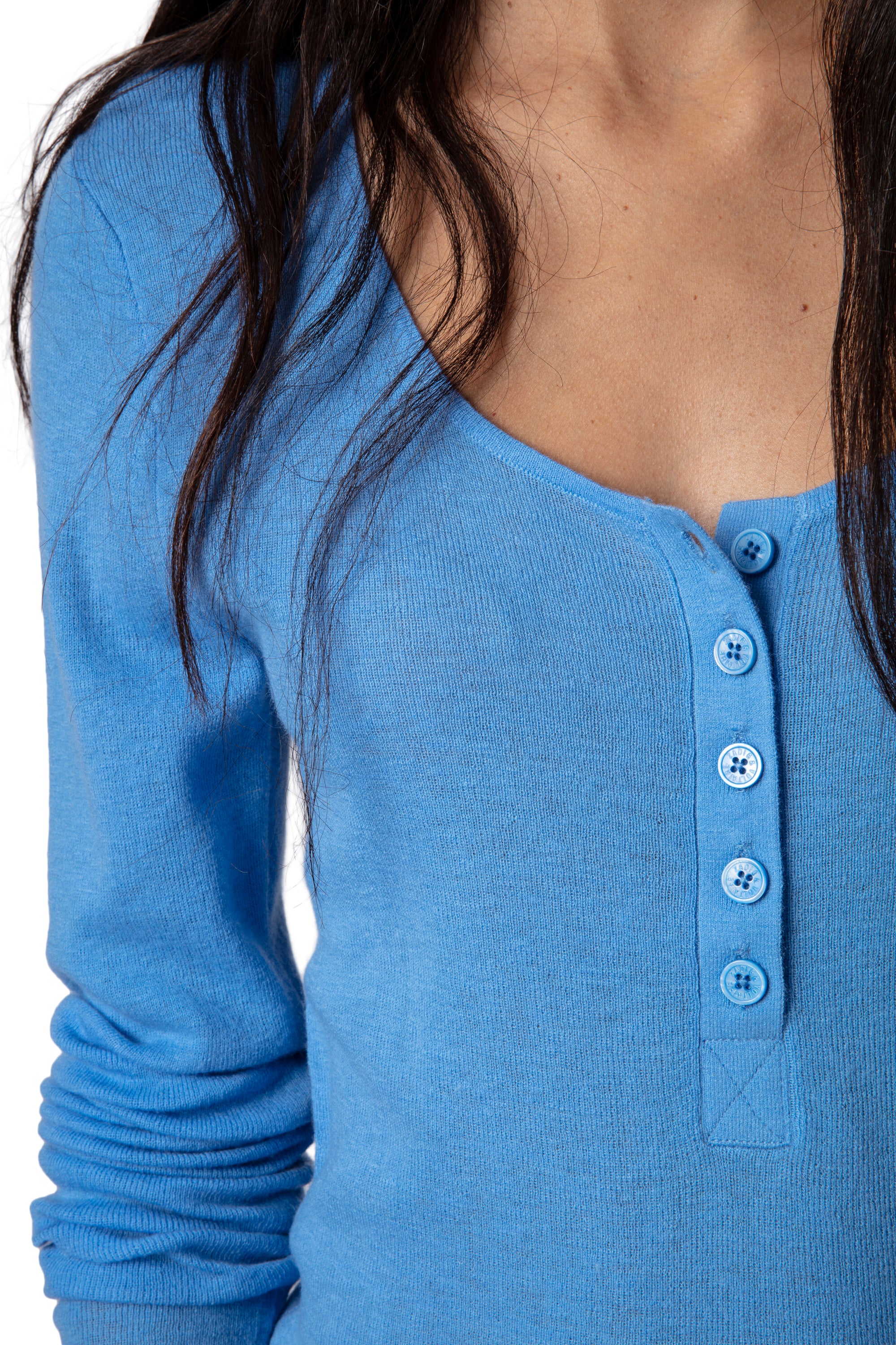 Mila wool jumper - Azur