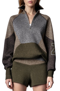 Pull Ross Shiny - Kaki