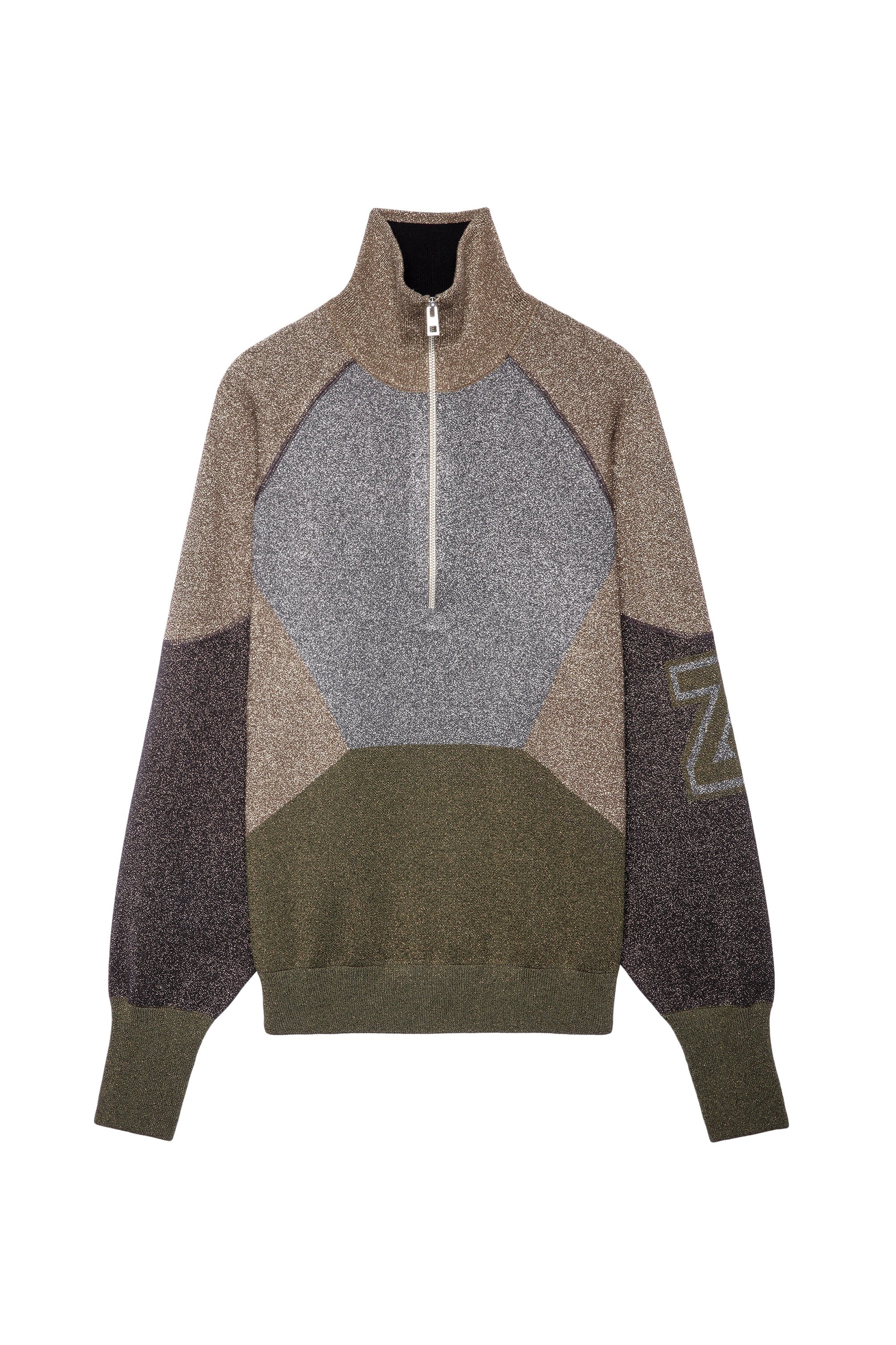 Pull Ross Shiny - Kaki