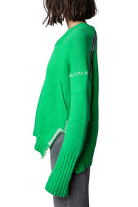 Northa cashmere jumper - Apple